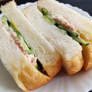 ツナきゅうり★サンドイッチ